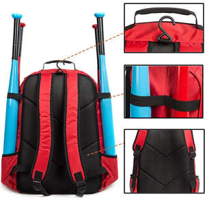 Bolsa Protectora Impermeable para Bate de Béisbol Bagnex, Capacidad para 4 Bates, Ligera, Duradera, de Nailon y Poliéster, Mochila Deportiva de Viaje - Product Image 6