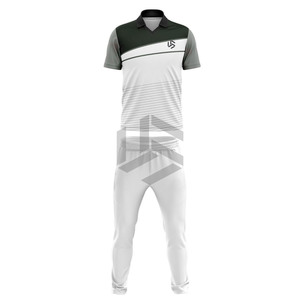 Uniforme de cricket léger et respirant en polyester, bleu et noir, avec logo d'équipe personnalisé, haute qualité, Pakistan, États-Unis, Angleterre 2026 - Product Image 2