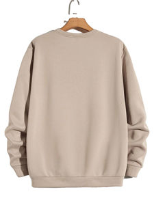 Wholesale Custom Men's Rival Fleece Crew Sports <b>Jumper</b> Regular Fit Comfortable Warm V-neck Polyester/Cotton Plain Dyed - Product Image 2