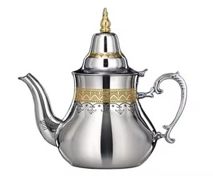 Stylish Coffee Tea <b>Kettle</b> Metal Pot Hot Water <b>Kettle</b> for Home Kitchen Use - Product Image 5