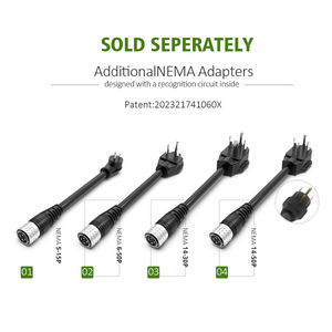 เครื่องชาร์จรถยนต์ไฟฟ้า 240V รุ่นใหม่ กำลังไฟ 11KW แบบพกพา 50A สำหรับมือถือ สายยาว 5 เมตร หัวชาร์จ NEMA 14-50P สถานีชาร์จ EV มาตรฐาน IP67 - Product Image 4