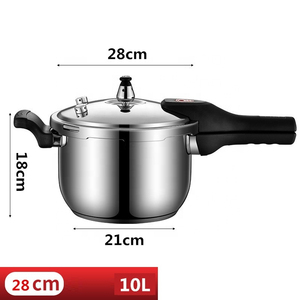 Casserole à pression en aluminium robuste avec des fonctions de sécurité avancées pour une cuisson rapide et une préparation culinaire délicieuse - Product Image 2