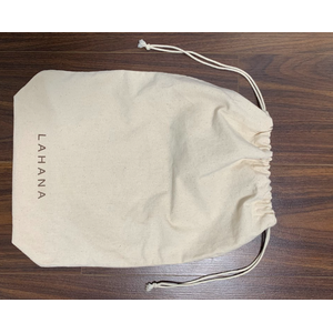 Bolsa de Almacenamiento Ecológica Personalizada con Serigrafía, Reutilizable, de Lona de Algodón con Cordón, de Fábrica en Vietnam - Product Image 3