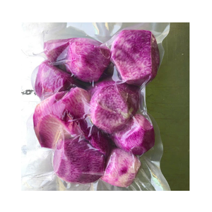 Cubes de pommes de terre violettes surgelées IQF en vrac, légumes surgelés préparés pour soupes, salades et traiteur - Product Image 4