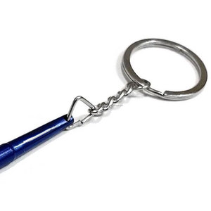 World Precision Surgical Dental Mouth <b>Mirror</b> Keychain Stainless Steel Blue Handle ENT Surgical Instrument Machinery Gift - Product Image 4