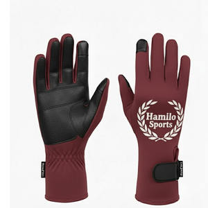 Gants en cuir de haute qualité pour hijab, confortables, en tissu flexible, compatibles avec les écrans tactiles, caractéristiques thermiques pour les femmes musulmanes - Product Image 3