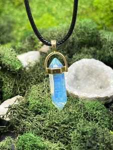 จี้รูปดินสอโอปอลไลต์ หินอาเกตมิรานี ของตกแต่งบ้านและของขวัญธีมเทพนิยาย ราคาสุดคุ้ม กูร์การัต - Product Image 3