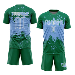 Nueva llegada, camiseta de fútbol más vendida, 100% poliéster, uniforme personalizado para equipos con logotipo, proveedor de uniformes de fútbol en Pakistán - Product Image 1