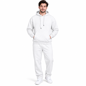 Conjunto de Sudadera con Capucha y Pantalones Deportivos para Hombre, Ropa Deportiva Informal para un Estilo de Vida Activo - Product Image 6