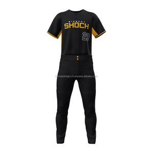 Fully Customizable <b>Baseball</b> & Softball Team Uniform Kits For Men Youth With Sublimation & Embroidery Options - Product Image 2
