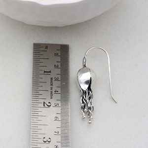 Pendiente de gota de flor de campana, campanas de primavera, joyería de declaración de flor Bohemia, la mejor idea de regalo para ella. - Product Image 3