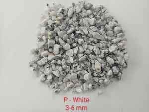Virutas de piedra de granito gris oscuro trituradas con un tamaño de 3-6 mm, especiales para pisos y revestimiento de paredes. - Product Image 2