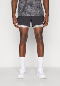 Shorts de sport pour homme en tissu Oxford, double couche, taille haute, écologiques, respirants, avec compression interne, qualité supérieure - Product Image 2