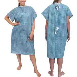 Ropa Médica OEM, Uniformes de Hospital para Pacientes Hombres, Bata de Paciente, Ropa de Hospital, Uniforme de Paciente Hecho a Medida - Product Image 1