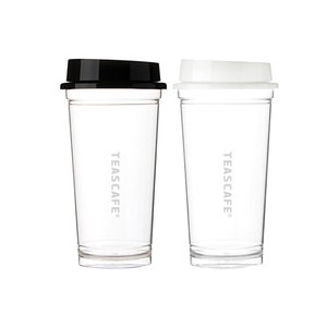 Gobelet réutilisable transparent de base 500 ml sans BPA, écologique, en plastique Ecozen, tasse à café - Product Image 6