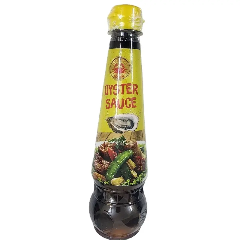 Austern sauce 350 G PET Flasche-Red Crab gute Qualität möglich produzieren OEM