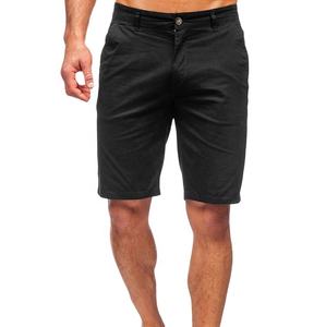 กางเกงขาสั้นชายหาดแฟชั่นทรงสลิมลำลองผ้าแคนวาสสั่งทำได้สีพื้นเป็นมิตรกับสิ่งแวดล้อมแห้งเร็วระบายอากาศได้ดี - Product Image 1