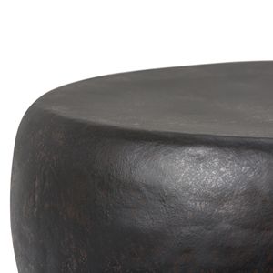 Garvy <b>Rustic</b> Bronze Metal Side <b>Table</b> Stylish <b>Coffee</b> <b>Tables</b> Collection - Product Image 3