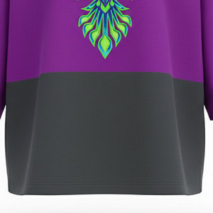 Camiseta Holgada de Algodón Lavado para Hombre, Estilo Contemporáneo, Corte Cuadrado, Básica para Uso Diario - Product Image 3