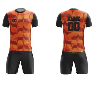 Uniforme de Fútbol 100% Poliéster con Protección UV, Manga Corta, Transpirable, de Verano, Alta Calidad, Personalizado, de Secado Rápido, Antibacterial - Product Image 3