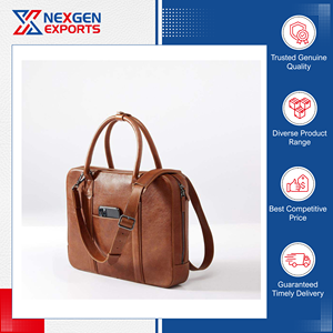 Sac à bandoulière pour ordinateur portable en cuir PU de qualité exceptionnelle, best-seller, disponible en grande quantité, origine Inde. - Product Image 6