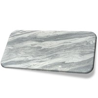 Plaque de marbre naturel épaisse, feuille décorative semi-flexible, design de luxe, imperméable, écologique, pour la maison, le bar et l'extérieur