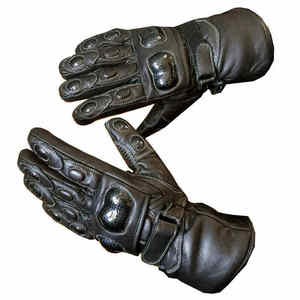 Gants de moto robustes, paume rembourrée antichoc, résistants aux coupures, gants tactiques, gants de motocross - Product Image 3