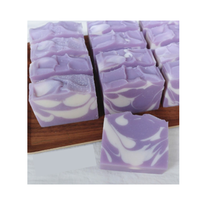 Vietnam Coconut Lavender <b>Soap</b> Made with Natural Coconut Oil and Lavender Fragrance for Bath and Spa Applications - Product Image 1