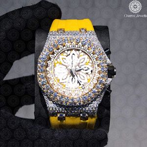 Reloj Charm Jewells de Lujo de Acero Inoxidable de 40 mm con Movimiento Mecánico Analógico para Hombre, Caja de Acero Inoxidable, Correa de Acero Inoxidable, Fecha Automática, 10 Bar - Product Image 3
