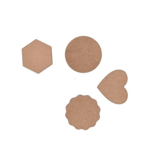 MDF <b>Mats</b> And Pads Coaster Best Price Table Decoration MDF <b>Board</b> Round Coaster MDF Crafts Top Price - Product Image 3