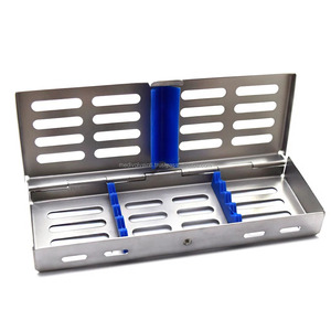 Bandeja de Esterilización para Instrumentos Dentales, de Acero Inoxidable, Manual, de Alta Calidad, para Clínicas y Hospitales, para 5 Instrumentos - Product Image 2