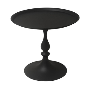 Multifunctional <b>Round</b> Metal <b>Side</b> <b>Table</b> <b>Black</b> Powder Coated Ideal for Living Room Bedroom and Office <b>Side</b> <b>Tables</b> - Product Image 2