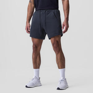 Shorts de sport décontractés pour hommes les plus vendus, avec poches, logo personnalisé, shorts populaires style urbain, motif uni, adaptés à toutes les occasions - Product Image 5