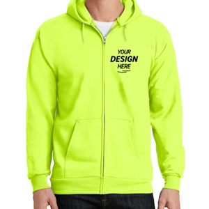 Sweat-shirts bleus apaisants à thème marin, surdimensionnés pour hommes, impression de logo personnalisé, broderie, 100% coton, service OEM ODM disponible - Product Image 2