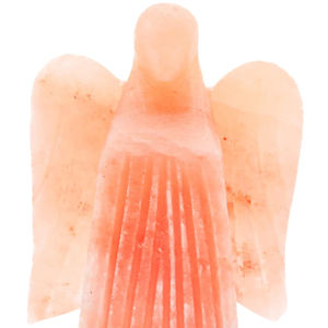 Lámpara de Sal Iónica del Himalaya Tallada a Mano con Forma de Ángel, Luz Nocturna Moderna de Sal Rosa Natural, Decoración para el Hogar, Lámpara Curativa para Villa o Cocina - Product Image 2