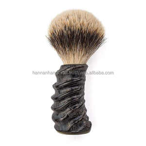 แปรงโกนหนวดทำจากเขาควายสีธรรมชาติ วัสดุธรรมชาติ ดีไซน์มีสไตล์ ทำด้วยมือจากแปรงโกนหนวดทำจากเขาควาย - Product Image 5