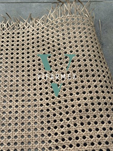 Tapis en rotin noir tressé perforé, motif personnalisable, matériau de revêtement pour meubles et décoration intérieure, durée de vie de 10 ans, garde au sec - Product Image 3