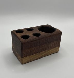 Minimalist Wooden Pen Holder Eco-Friendly Desk Storage Organizer Wooden <b>Stationery</b> Organizer Pen Holder for Office Home and Gift - Product Image 3
