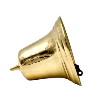 9 "Laiton Cloche Heavy Duty Vintage Design pour Écoles Villages Boxe Stade Train Bus Restaurants Premium Souvenir/Cadeau - Product Image 1