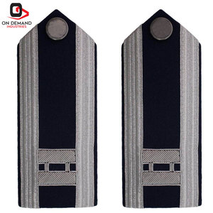 Insignes de grade uniformes professionnels brodés en tissu, conception personnalisée, qualité supérieure, fabricant d'usine, vente en gros - Product Image 1