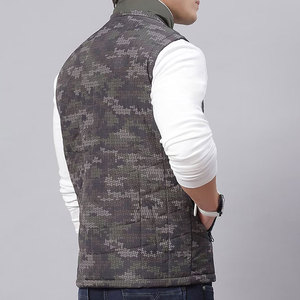 Chaleco Acolchado Reversible con Cierre, Cuello Alto, Impermeable, para Hombre y Mujer, con Logotipo Personalizado, de Moda, para Invierno - Product Image 6