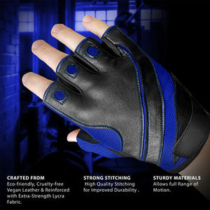 Guantes de Levantamiento de Pesas de Diseño Premium, Alta Calidad, Proveedor Directo de Fábrica, Guantes de Gimnasio Personalizados - Product Image 5