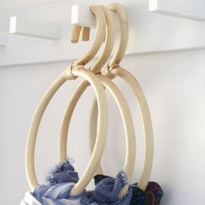 Porte-serviettes de cuisine en rotin, supports pour foulards, prix compétitif, porte-serviettes de bain - Product Image 2