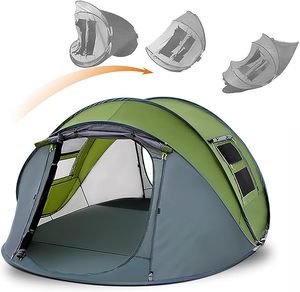 Carpa Plegable para las Cuatro Estaciones, de Apertura Rápida, Equipo para Senderismo y Camping, para Todas las Estaciones, Gran Venta - Product Image 1