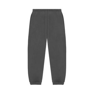 Pantalon de survêtement large personnalisé de haute qualité pour homme, style Hip Hop, en molleton bouclette, streetwear, coupe ample en coton - Product Image 1