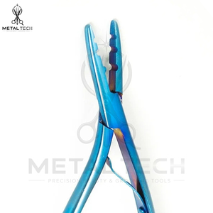 Alicates al por mayor de acero inoxidable anodizado azul para quitar extensiones de cabello, abridor de microanillos de múltiples orificios, herramienta de alicates para romper enlaces - Product Image 6