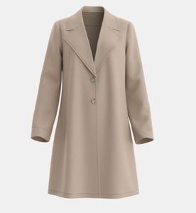 Lady Womens <b>Coat</b> Fashion Long Length Warm Winter Outerwear Jacket Elegant Ladies <b>Coat</b> Long Sleeve Button Front Tailored - Product Image 1