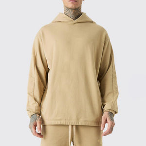 Sudaderas con Capucha Extra Grandes para Hombre, Estilo Nuevo, Invierno, Poliéster/Algodón, Sólidas, Bordadas, Personalizables, Transpirables, al por Mayor, de Alta Calidad, para Exteriores - Product Image 1