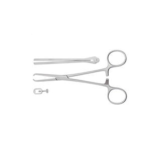 Pinces à tissus Allis 19 cm, 5x6 dents, en acier inoxydable, pour saisir les tissus lourds, par Grip Surgical - Product Image 6