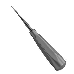 Instrument de coupe de ligaments dentaires en acier inoxydable courbé de 2 mm, modèle Luxatar noir, pour extraction chirurgicale - Product Image 1